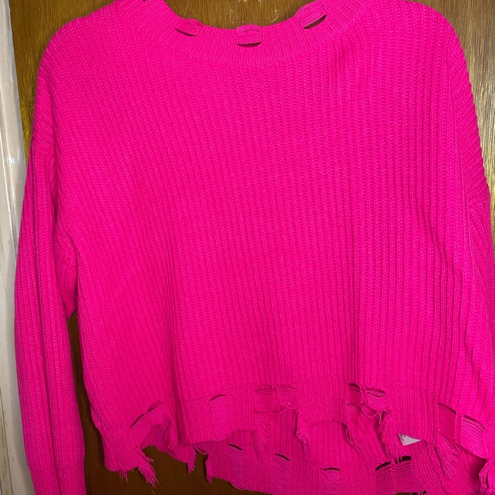 Bright Pink Sweater from Fashion Nova *NEW*